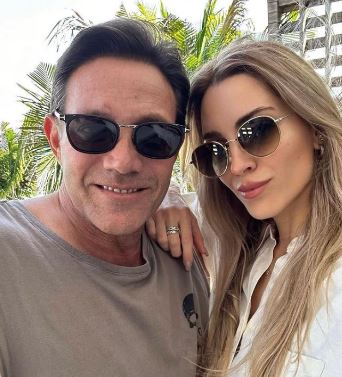 Carter Belfort father Jordan Belfort with his wife Cristina Invernizzi